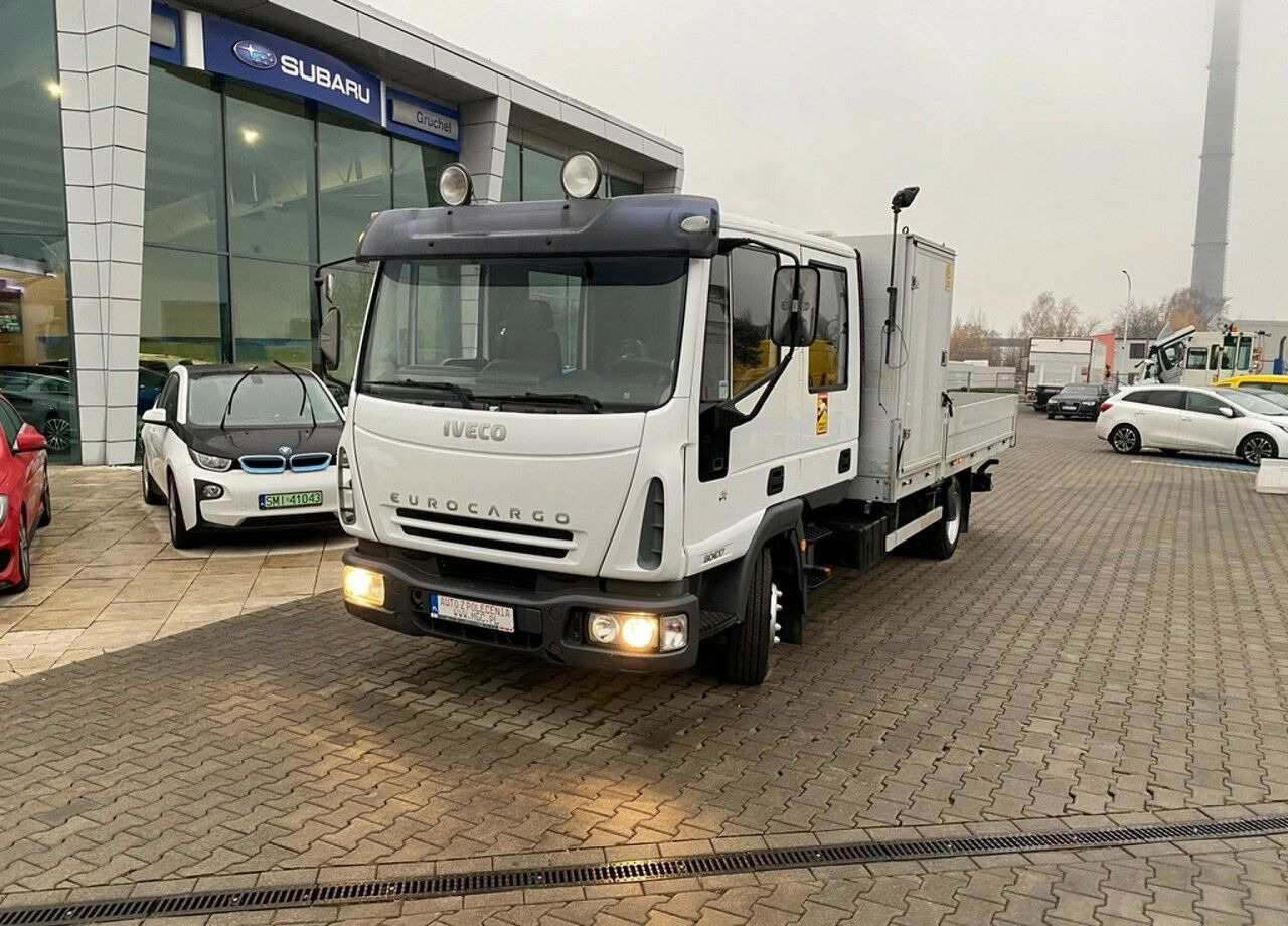 Iveco Eurocargo ML80E17 - شاحنات مسطحة, شاحنة كرين: صور 3 Iveco Eurocargo ML80E17 - شاحنات مسطحة, شاحنة كرين: صور 3