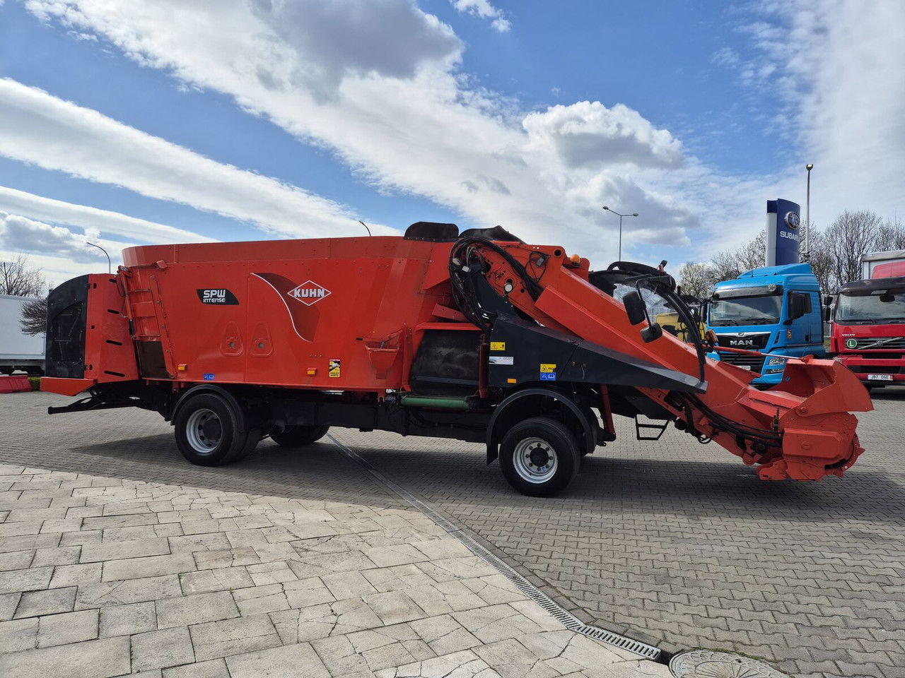 آلة خلط وتوزيع الأعلاف Kuhn SPW 22 Intense / LOW MTH / 1 Owner / Works Great: صور 8