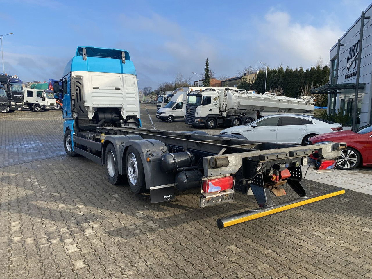 الشاسيه شاحنة MAN TGX 26.500 NEW Service AT MAN / Frame: صور 9