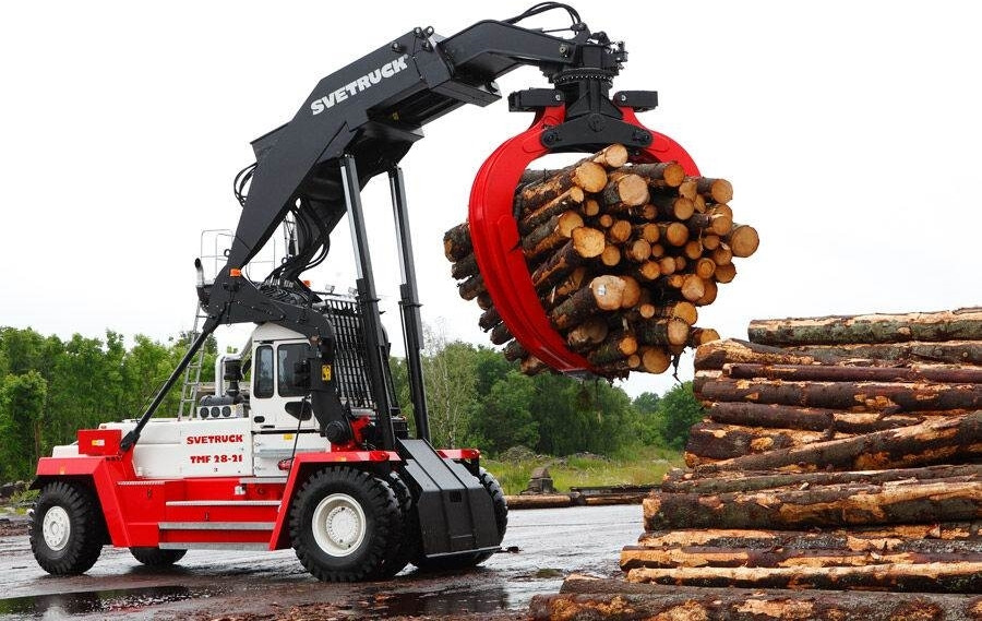 Svetruck TMF 12/9 HB / 1 OWNER / ELME SPREADER / WOOD LOG A - رافعات حاويات: صور 3 Svetruck TMF 12/9 HB / 1 OWNER / ELME SPREADER / WOOD LOG A - رافعات حاويات: صور 3