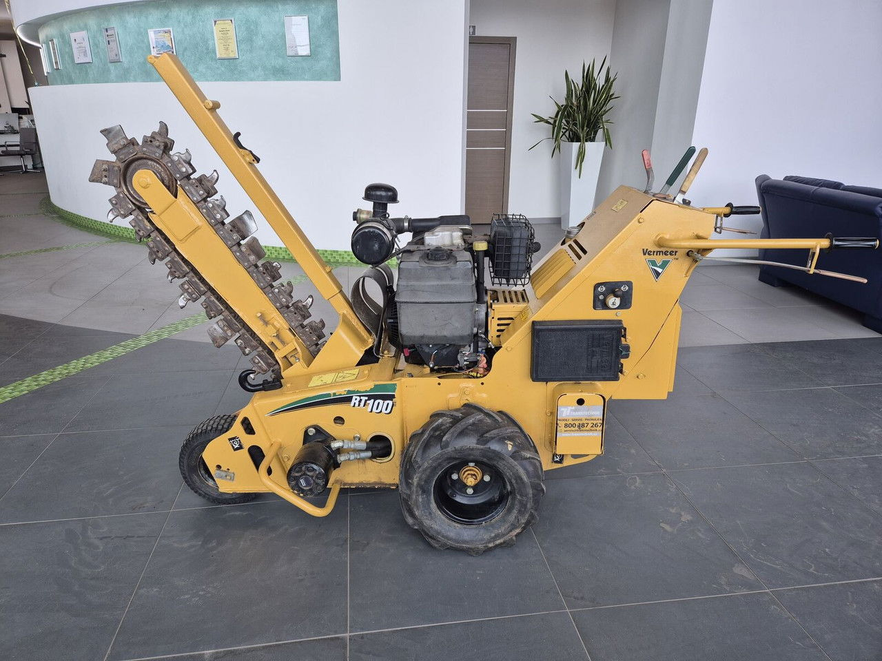 VERMEER RT100 / Trench SAW / Mini Chain Excavator / Idea L FOR Cables - خندقکن: صور 1 VERMEER RT100 / Trench SAW / Mini Chain Excavator / Idea L FOR Cables - خندقکن: صور 1