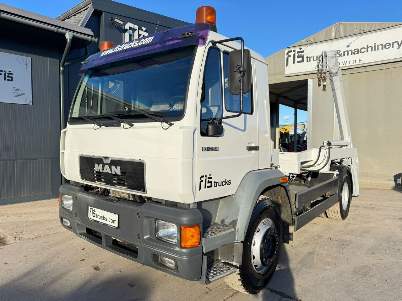 MAN 18.284 LK 4x2 absetz tipper - euro 2 - شاحنات الحاويات/ جسم علوي قابل للتغيير شاحنة: صور 1 MAN 18.284 LK 4x2 absetz tipper - euro 2 - شاحنات الحاويات/ جسم علوي قابل للتغيير شاحنة: صور 1