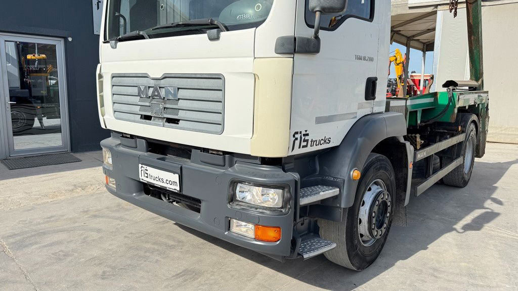 MAN TGM 18.280 4x2 absetz tipper - euro 3 - شاحنات الحاويات/ جسم علوي قابل للتغيير شاحنة: صور 2 MAN TGM 18.280 4x2 absetz tipper - euro 3 - شاحنات الحاويات/ جسم علوي قابل للتغيير شاحنة: صور 2