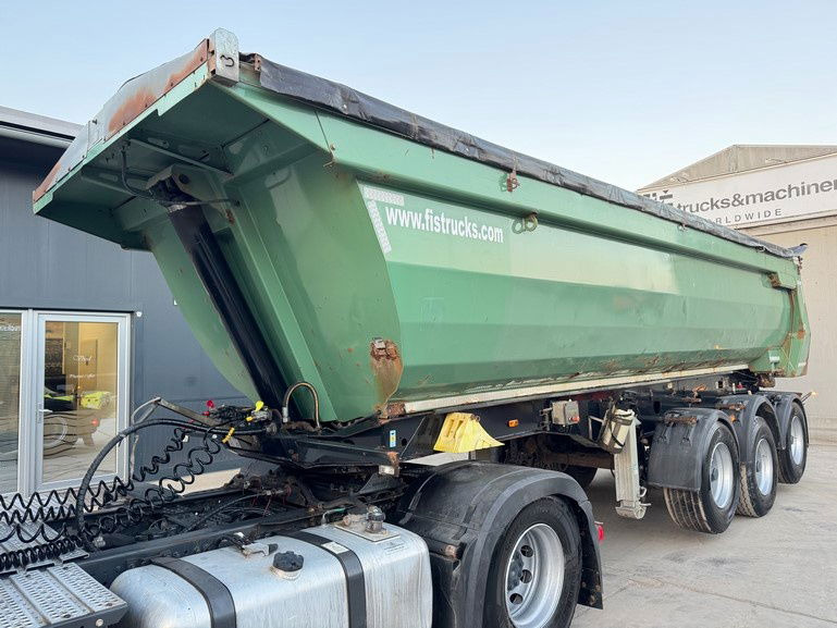 Meiller Kisa 3 - 3-Axle Tipper Trailer - hydr. back side - قلابة نصف مقطورة: صور 1 Meiller Kisa 3 - 3-Axle Tipper Trailer - hydr. back side - قلابة نصف مقطورة: صور 1