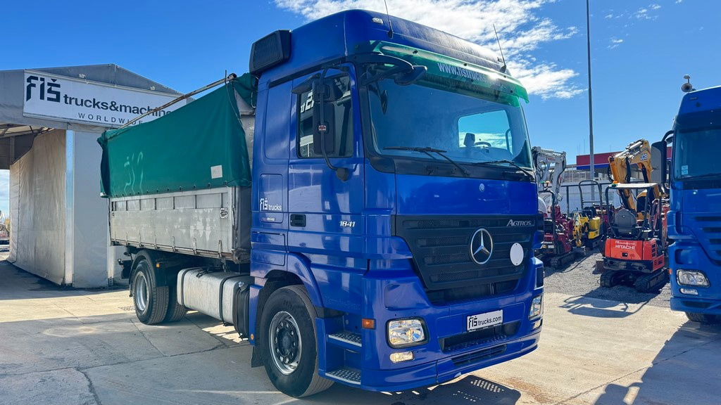 Mercedes-Benz Actros 1841 L 4x2 tipper - tarpaulin - euro 5 - قلابات: صور 3 Mercedes-Benz Actros 1841 L 4x2 tipper - tarpaulin - euro 5 - قلابات: صور 3