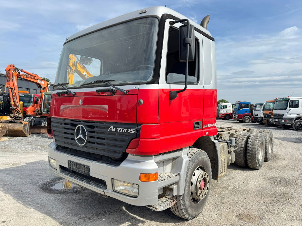 Mercedes-Benz Actros 2631 6x4 chassis - spring - الشاسيه شاحنة: صور 1 Mercedes-Benz Actros 2631 6x4 chassis - spring - الشاسيه شاحنة: صور 1