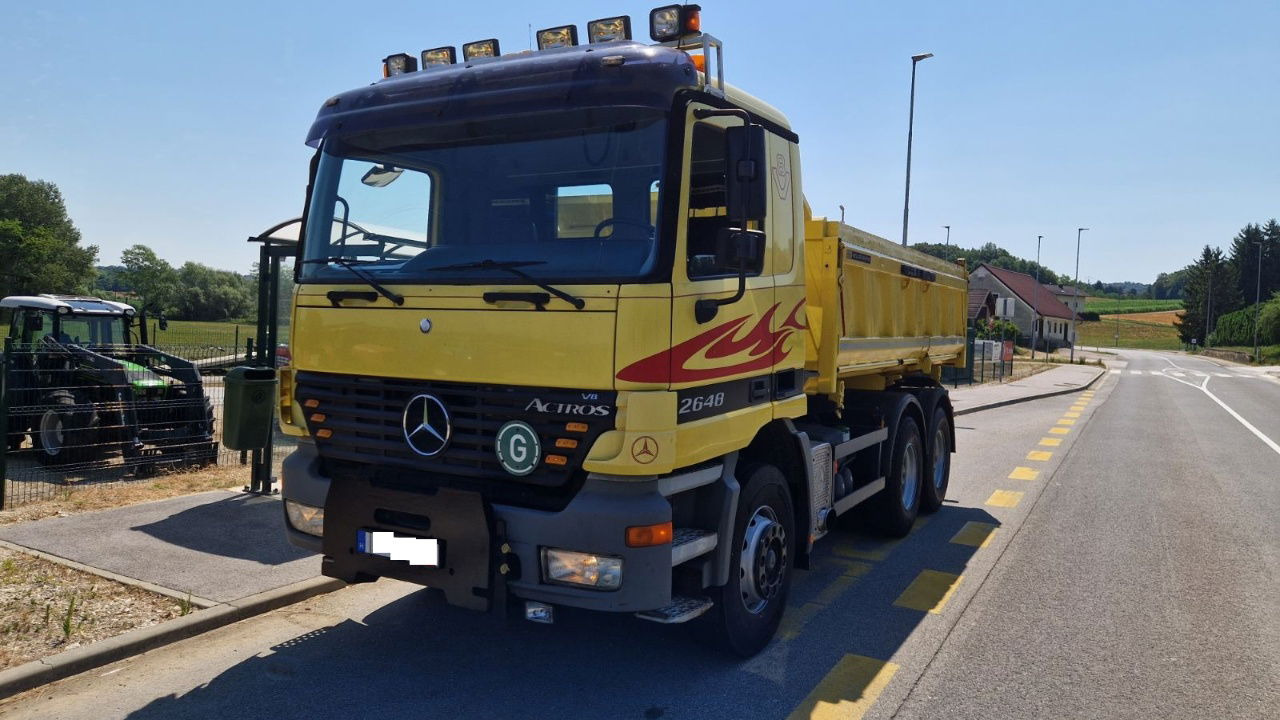 Mercedes-Benz Actros 2648 K 6X4 meiller bordmatic - air condition - قلابات: صور 1 Mercedes-Benz Actros 2648 K 6X4 meiller bordmatic - air condition - قلابات: صور 1