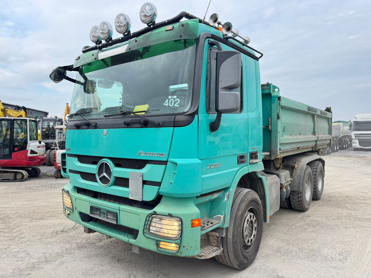 Mercedes-Benz Actros 2655 6x4 meiller bordmatic tipper - retarder - V8 - قلابات: صور 1 Mercedes-Benz Actros 2655 6x4 meiller bordmatic tipper - retarder - V8 - قلابات: صور 1