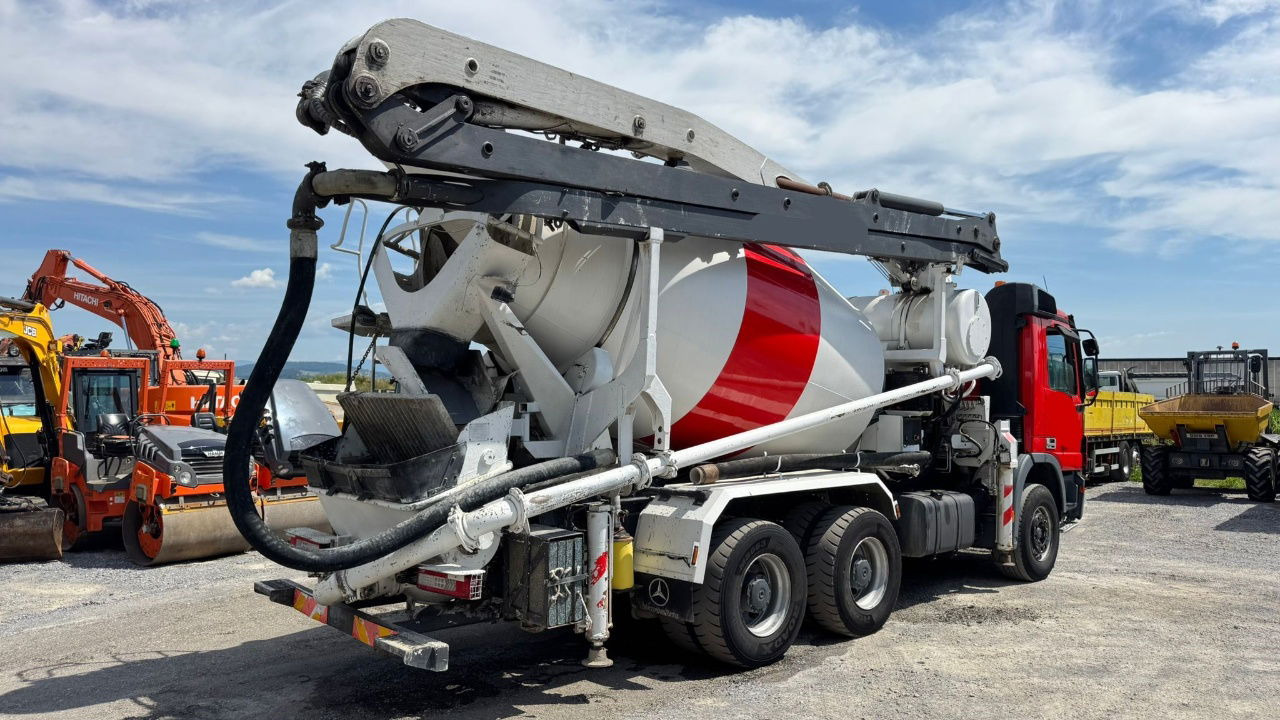 Mercedes-Benz Actros 3341 6x4 7m3 + 24m Cifa - شاحنة خلاطة خرسانة: صور 4 Mercedes-Benz Actros 3341 6x4 7m3 + 24m Cifa - شاحنة خلاطة خرسانة: صور 4