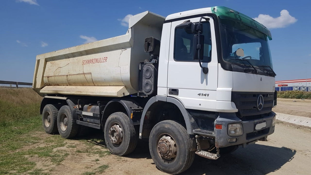 Mercedes-Benz Actros 4141 K 8x6 schwarzmuller mulda tipper - قلابات: صور 4 Mercedes-Benz Actros 4141 K 8x6 schwarzmuller mulda tipper - قلابات: صور 4