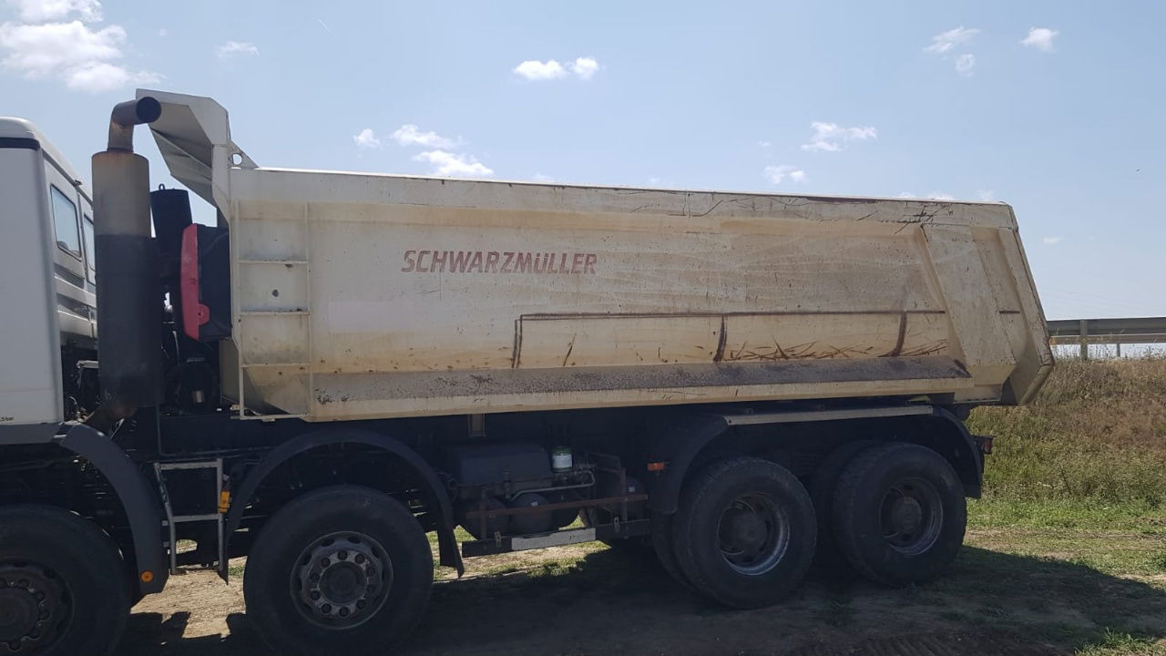 Mercedes-Benz Actros 4141 K 8x6 schwarzmuller mulda tipper - قلابات: صور 3 Mercedes-Benz Actros 4141 K 8x6 schwarzmuller mulda tipper - قلابات: صور 3