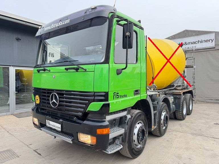 Mercedes-Benz Actros 4143 8x4 chassis - big axle - الشاسيه شاحنة: صور 1 Mercedes-Benz Actros 4143 8x4 chassis - big axle - الشاسيه شاحنة: صور 1