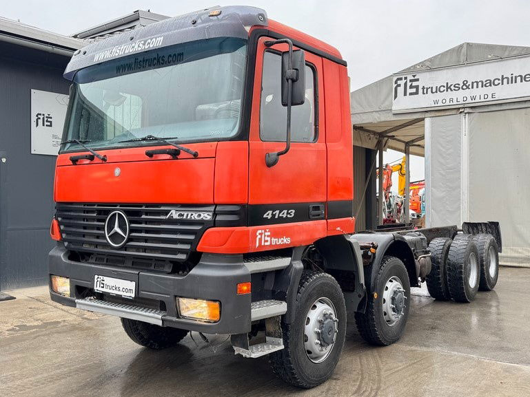 Mercedes-Benz Actros 4143 8x8 chassis - big axle - الشاسيه شاحنة: صور 1 Mercedes-Benz Actros 4143 8x8 chassis - big axle - الشاسيه شاحنة: صور 1