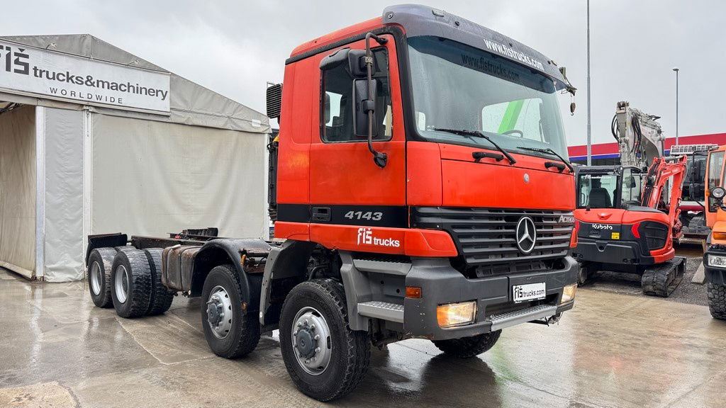 Mercedes-Benz Actros 4143 8x8 chassis - big axle - الشاسيه شاحنة: صور 3 Mercedes-Benz Actros 4143 8x8 chassis - big axle - الشاسيه شاحنة: صور 3