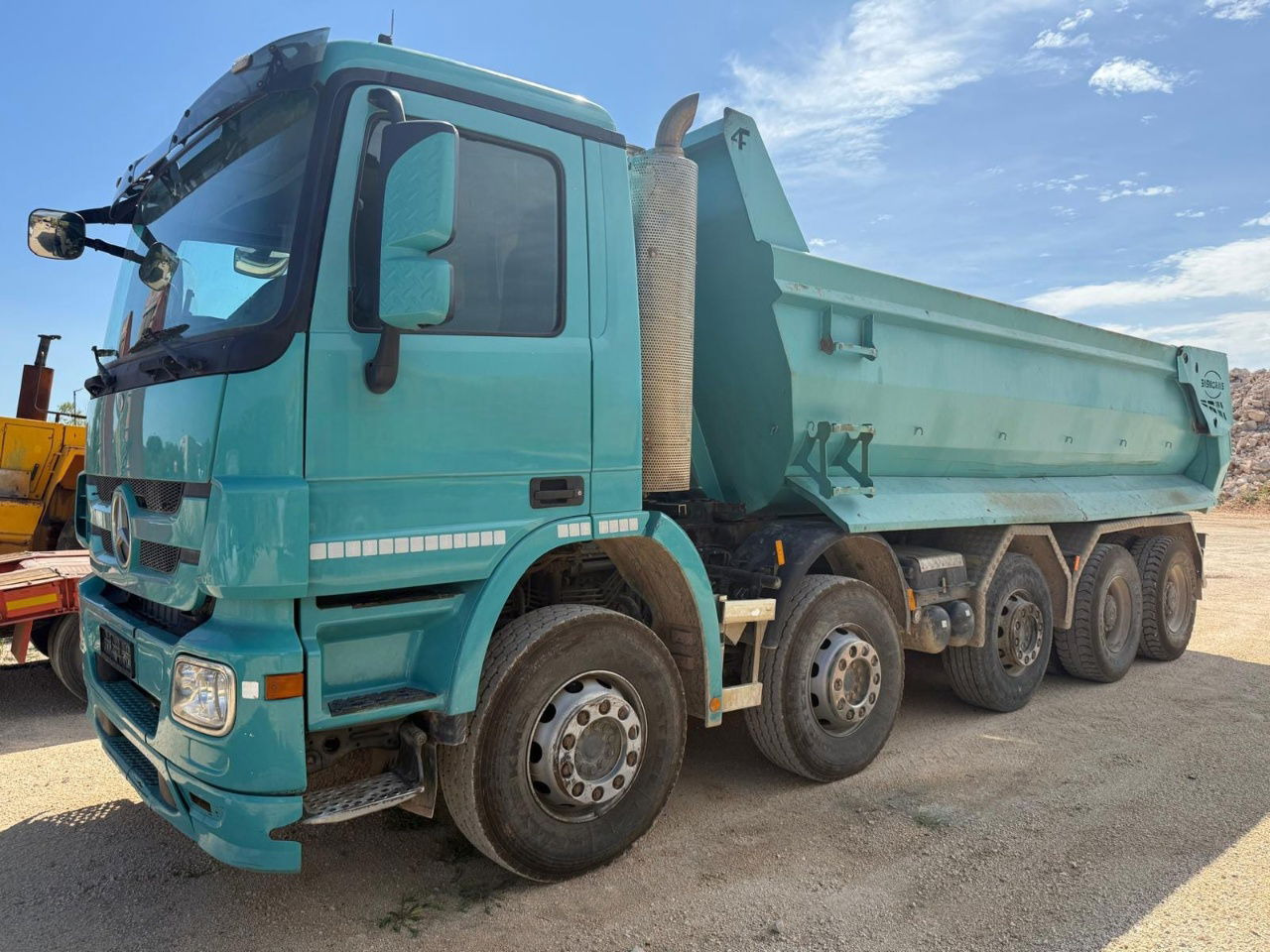 Mercedes-Benz Actros 4448 10x4 mulda tipper - euro 5 - lifting axle - قلابات: صور 2 Mercedes-Benz Actros 4448 10x4 mulda tipper - euro 5 - lifting axle - قلابات: صور 2