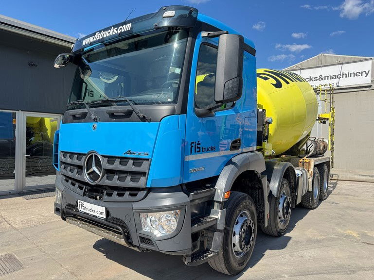 Mercedes-Benz Arocs 3543 8x4 schwing mixer 9m3 - شاحنة خلاطة خرسانة: صور 1 Mercedes-Benz Arocs 3543 8x4 schwing mixer 9m3 - شاحنة خلاطة خرسانة: صور 1