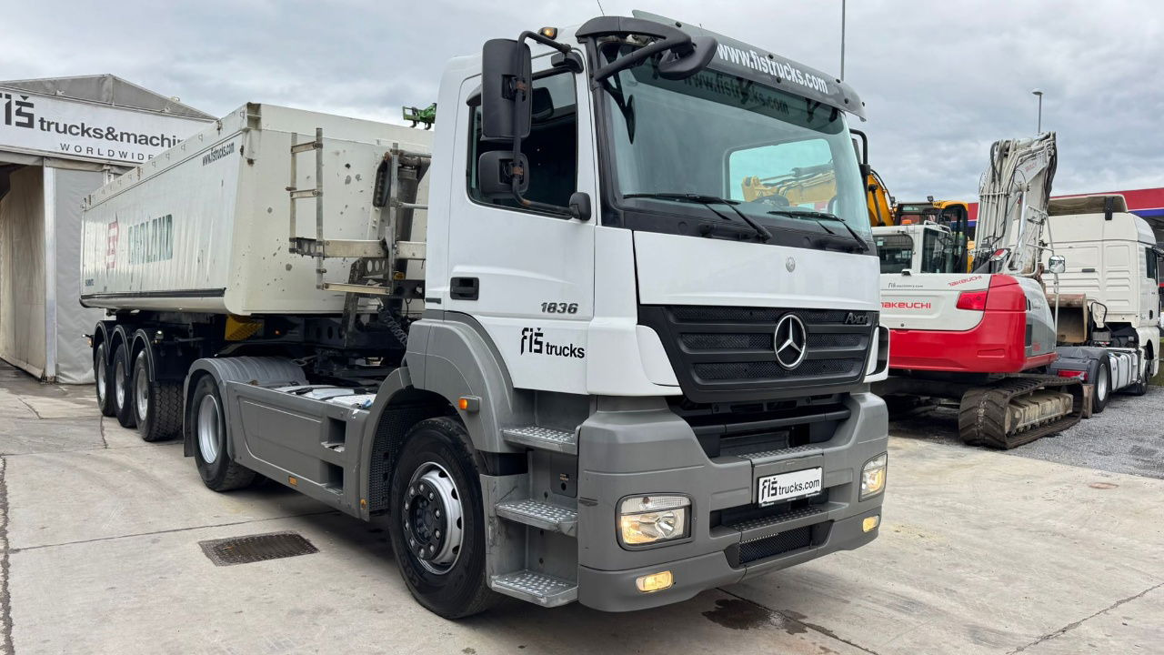 Mercedes-Benz Axor 1836 4x2 tipper hydraulics - شاحنة جرار: صور 3 Mercedes-Benz Axor 1836 4x2 tipper hydraulics - شاحنة جرار: صور 3