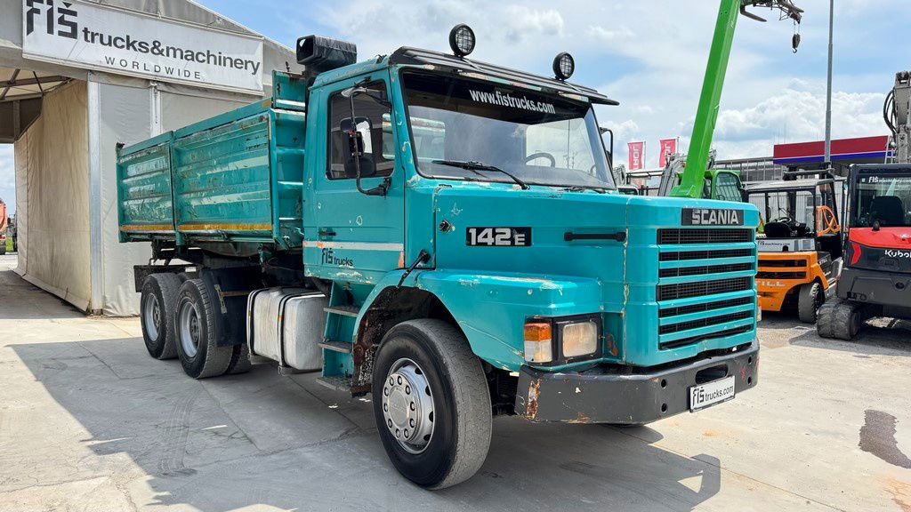 Scania R142-V8 H 6x4 3 sided tipper - full spring - قلابات: صور 3 Scania R142-V8 H 6x4 3 sided tipper - full spring - قلابات: صور 3