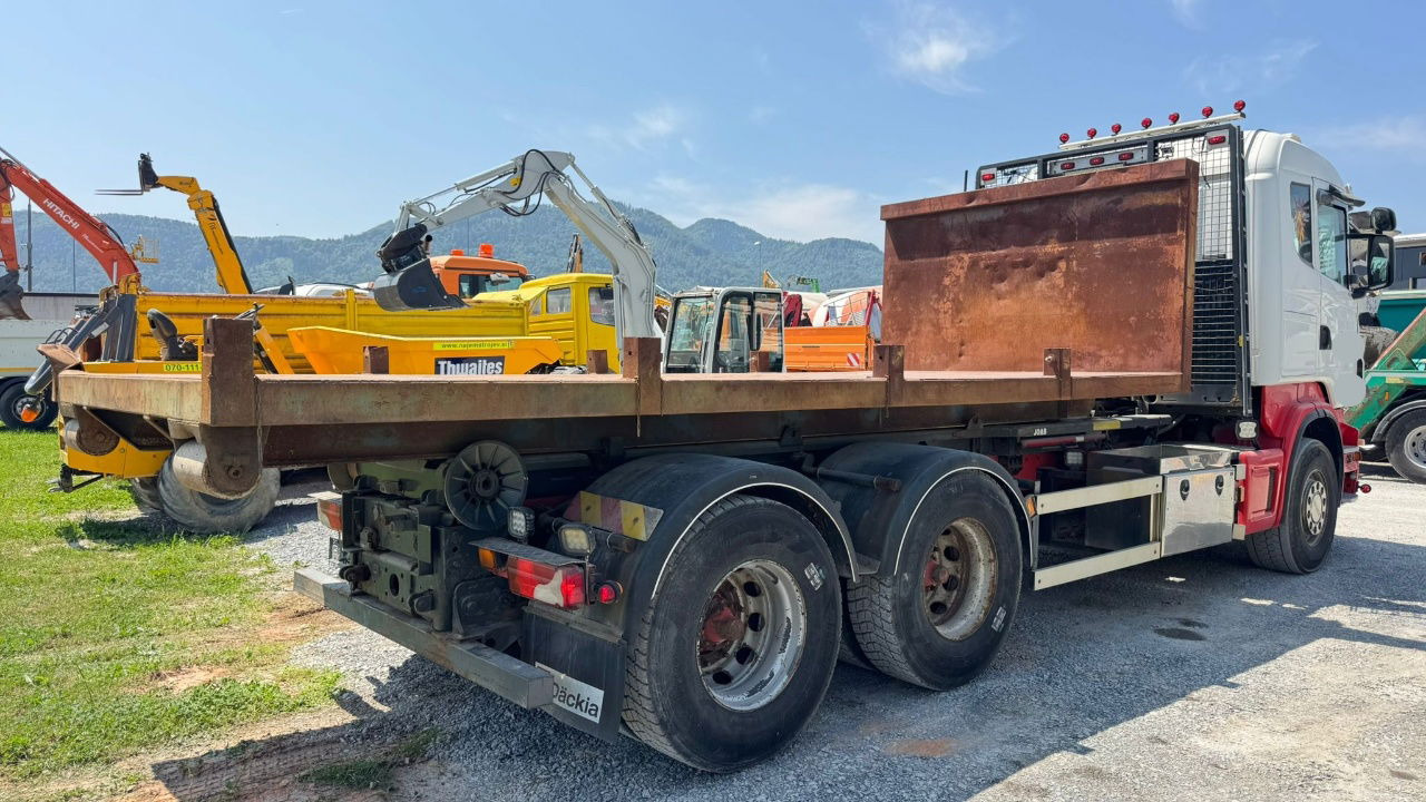 Scania R400 6x2 abroll tipper + plato - شاحنات الحاويات/ جسم علوي قابل للتغيير شاحنة: صور 4 Scania R400 6x2 abroll tipper + plato - شاحنات الحاويات/ جسم علوي قابل للتغيير شاحنة: صور 4