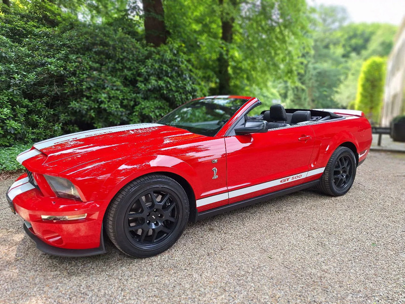 Ford Mustang FORD MUSTANG SHELBY GT500 COBRA 5.4 V8 gt500 cabrio originele - سيارة: صور 1 Ford Mustang FORD MUSTANG SHELBY GT500 COBRA 5.4 V8 gt500 cabrio originele - سيارة: صور 1