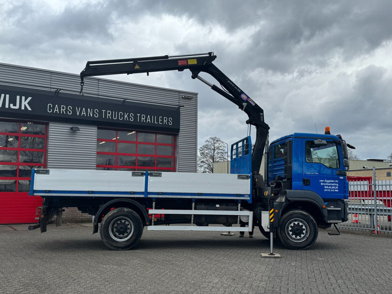 MAN TGM 18-290 4x4 Kraan met Open laadbak HMF Kraan 13 T - شاحنة كرين: صور 2 MAN TGM 18-290 4x4 Kraan met Open laadbak HMF Kraan 13 T - شاحنة كرين: صور 2