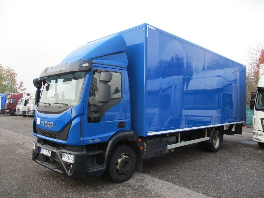 Iveco 120E25 mit LBW Iveco 120E25 mit LBW - بصندوق مغلق شاحنة: صور 1 Iveco 120E25 mit LBW Iveco 120E25 mit LBW - بصندوق مغلق شاحنة: صور 1