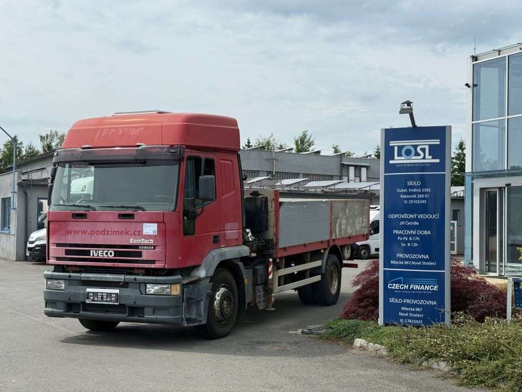 Iveco 190E35 EURO 1 Kran PM10 - شاحنة كرين: صور 1 Iveco 190E35 EURO 1 Kran PM10 - شاحنة كرين: صور 1