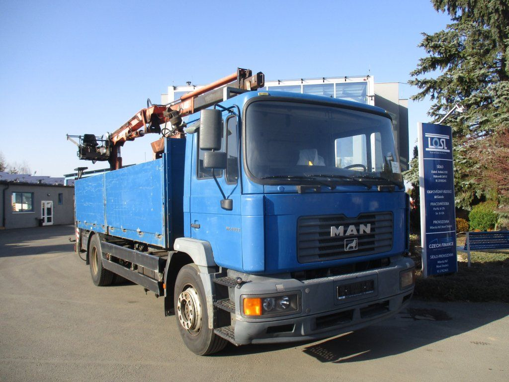 MAN 12.284 EURO 2 ATLAS - شاحنة كرين: صور 2 MAN 12.284 EURO 2 ATLAS - شاحنة كرين: صور 2