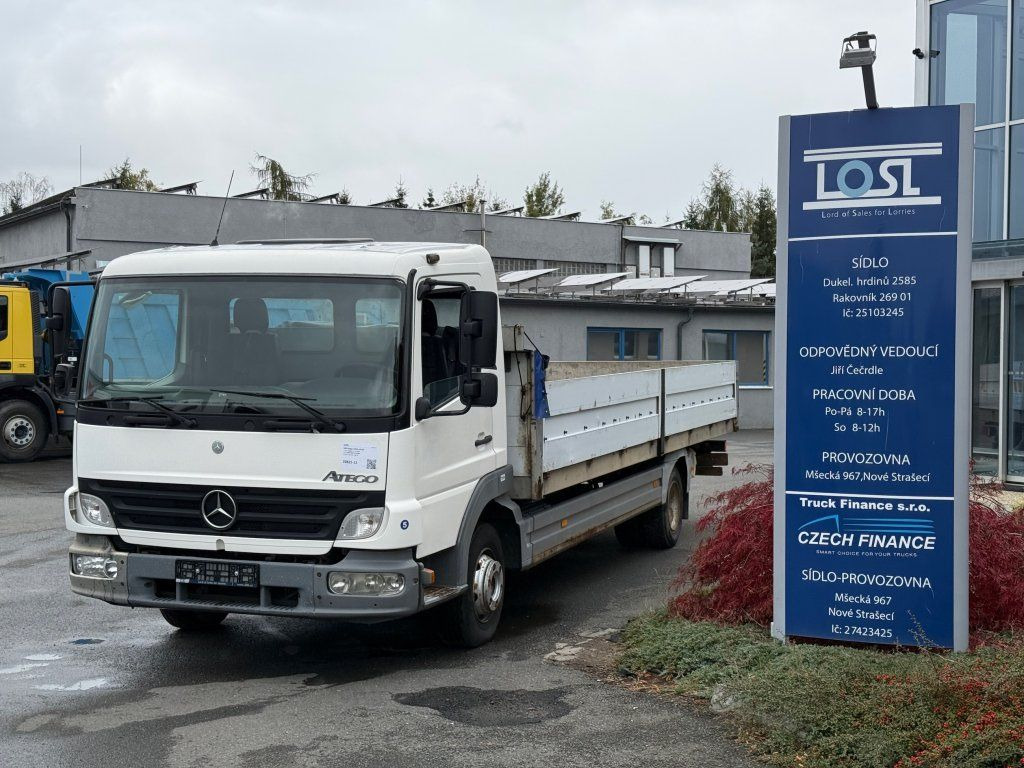 Mercedes-Benz 1018 Atego EURO 3 - شاحنات مسطحة: صور 1 Mercedes-Benz 1018 Atego EURO 3 - شاحنات مسطحة: صور 1
