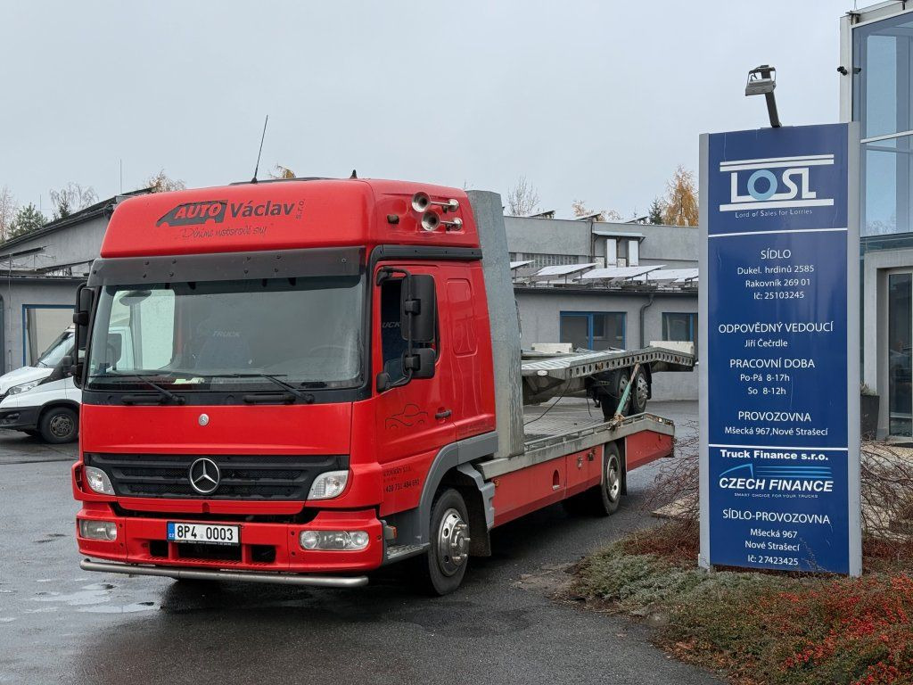 Mercedes-Benz 818 Atego EURO 3 + trailer VAPP 2020 year - شاحنة نقل سيارات شاحنة: صور 1 Mercedes-Benz 818 Atego EURO 3 + trailer VAPP 2020 year - شاحنة نقل سيارات شاحنة: صور 1