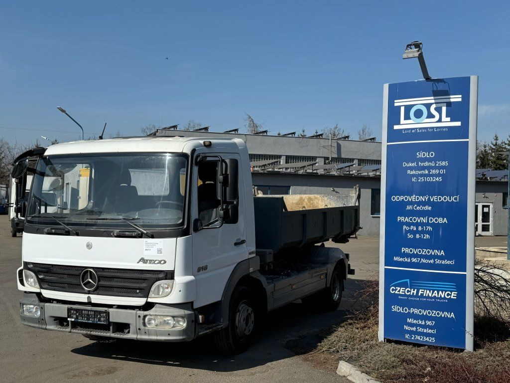 Mercedes-Benz 916 Atego EURO 4 - شاحنة ذات الخطاف: صور 1 Mercedes-Benz 916 Atego EURO 4 - شاحنة ذات الخطاف: صور 1