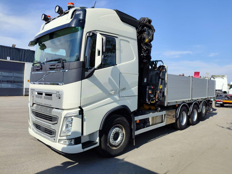 Volvo FH 500 | 8X4 | HIAB 408 E-6 | JIB 70X-4 | TULOSSA - شاحنات مسطحة, شاحنة كرين: صور 1 Volvo FH 500 | 8X4 | HIAB 408 E-6 | JIB 70X-4 | TULOSSA - شاحنات مسطحة, شاحنة كرين: صور 1