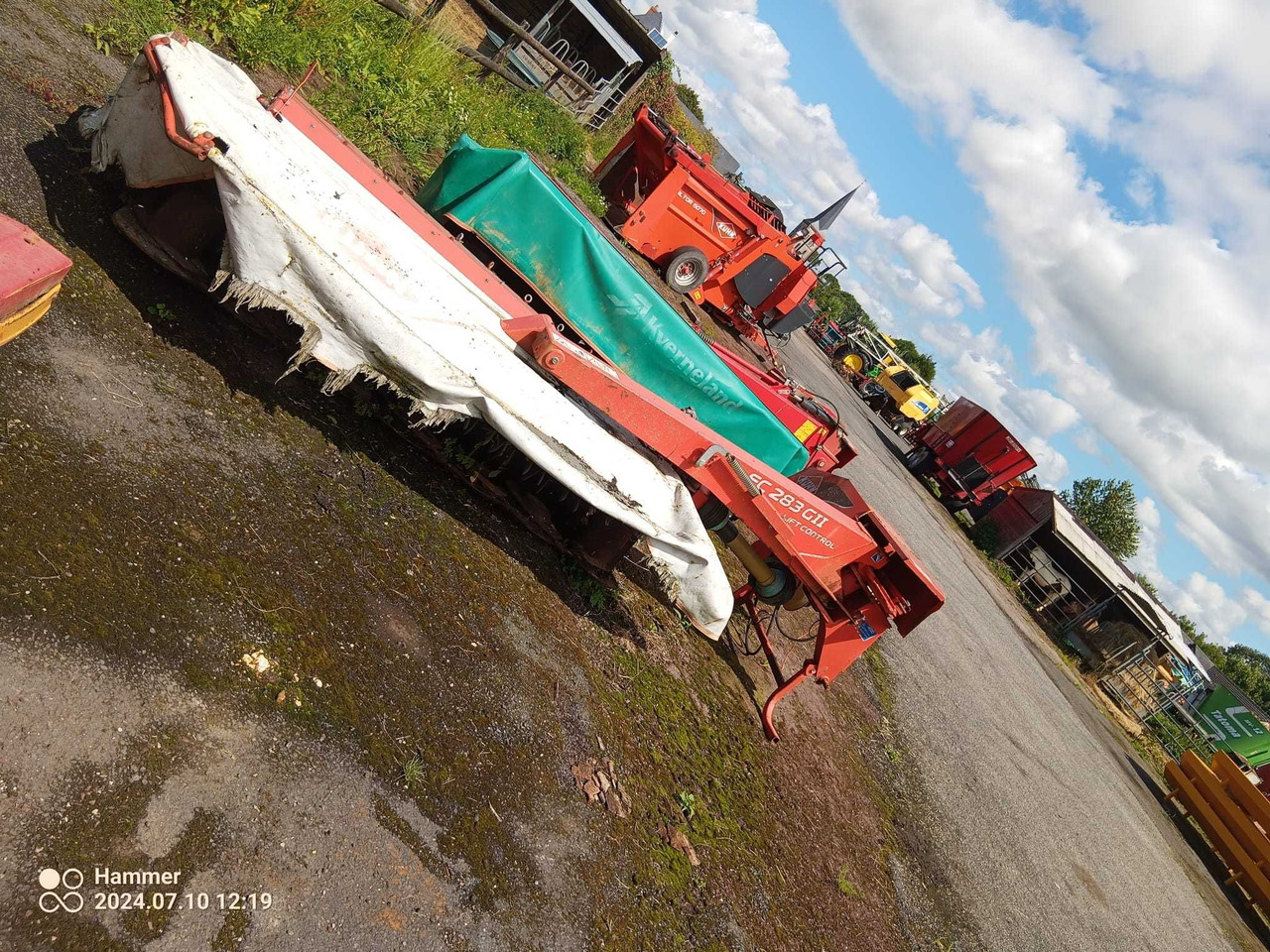 Kosiarka Kuhn fc 283 GII - جزازة: صور 2 Kosiarka Kuhn fc 283 GII - جزازة: صور 2