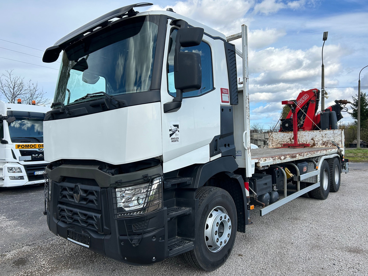 RENAULT C380 6X4 / FASSI F215A + REMOTE / ROTATOR - شاحنة كرين: صور 1 RENAULT C380 6X4 / FASSI F215A + REMOTE / ROTATOR - شاحنة كرين: صور 1