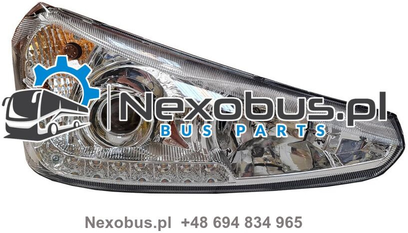 Reflektor Scania Irizar PB z lampa do jazdy dziennej i kierunkowskazem LED prawy - كشافات - حافلة: صور 1 Reflektor Scania Irizar PB z lampa do jazdy dziennej i kierunkowskazem LED prawy - كشافات - حافلة: صور 1