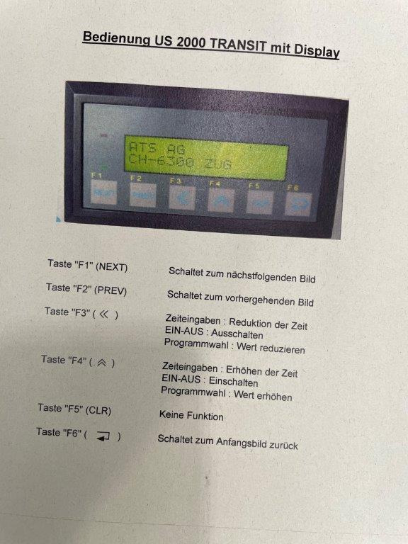 ATS Tanner UltraSonic US 2000-AB transit banding machine with pneumatic product hold-down and infeed roller table - آلة التعبئة والتغليف: صور 2 ATS Tanner UltraSonic US 2000-AB transit banding machine with pneumatic product hold-down and infeed roller table - آلة التعبئة والتغليف: صور 2