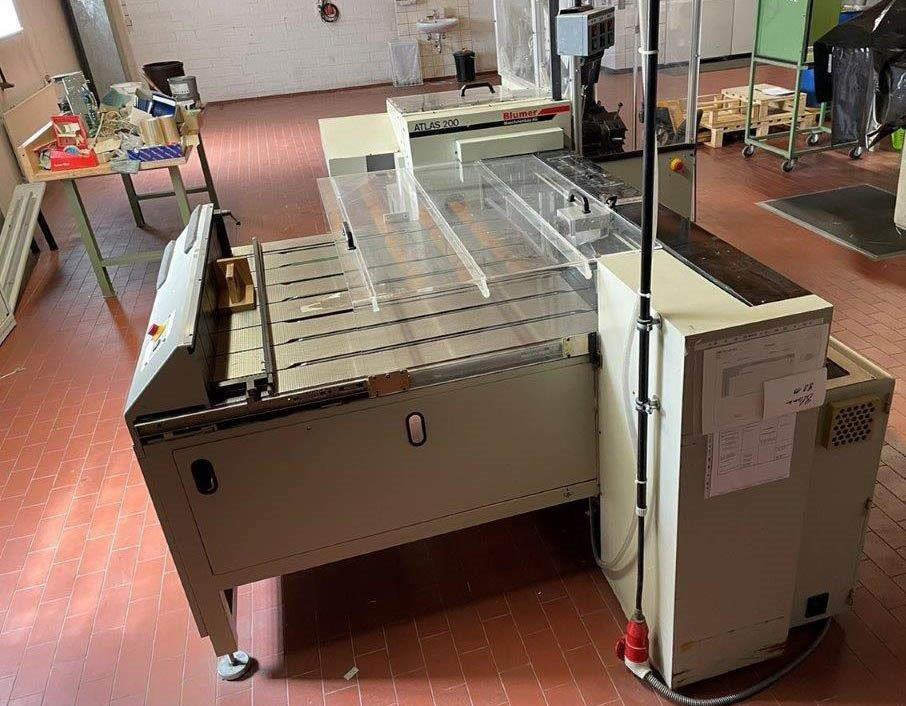 آلات الطباعة Blumer Atlas 200 label punch with Strip feeder and tape unit SE 18.4: صور 6