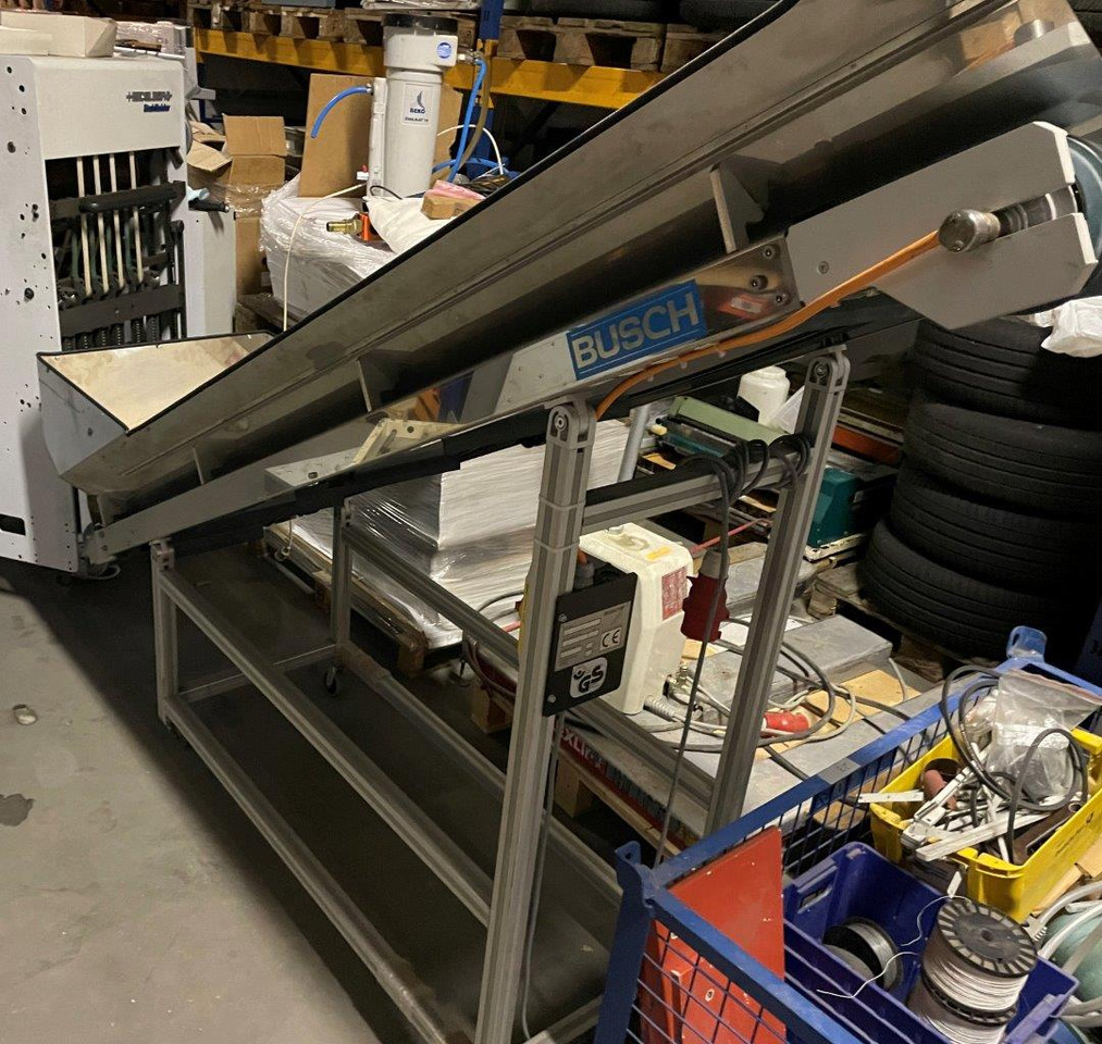 Chip conveyor - chip conveyor Buschgraph Busch SF 145-50 P - سيور ناقلة: صور 1 Chip conveyor - chip conveyor Buschgraph Busch SF 145-50 P - سيور ناقلة: صور 1