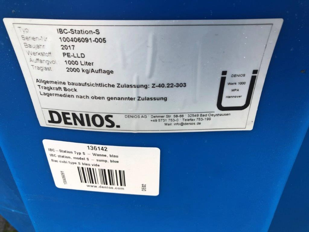 Hazardous materials storage Denios IBC Station 1000 liters - خزان تخزين: صور 2 Hazardous materials storage Denios IBC Station 1000 liters - خزان تخزين: صور 2