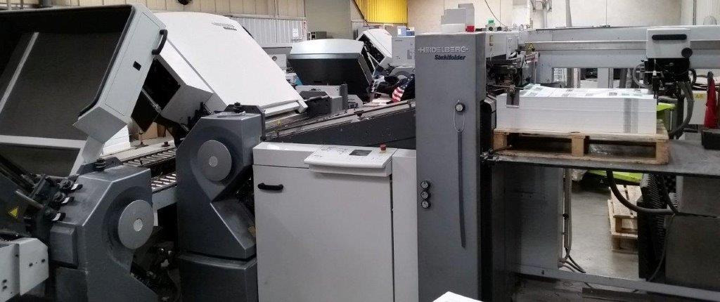 Heidelberg / Stahl TH 66-6-4-PFH with SAK 66 buckle plate folder - آلة الطي: صور 1 Heidelberg / Stahl TH 66-6-4-PFH with SAK 66 buckle plate folder - آلة الطي: صور 1