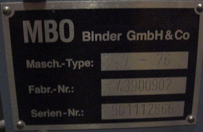 MBO A 76 box delivery - آلة الطي: صور 2 MBO A 76 box delivery - آلة الطي: صور 2