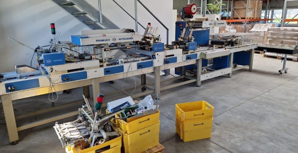 Opp film packaging machine with tear thread Pfankuch 4506 - آلة التعبئة والتغليف: صور 2 Opp film packaging machine with tear thread Pfankuch 4506 - آلة التعبئة والتغليف: صور 2