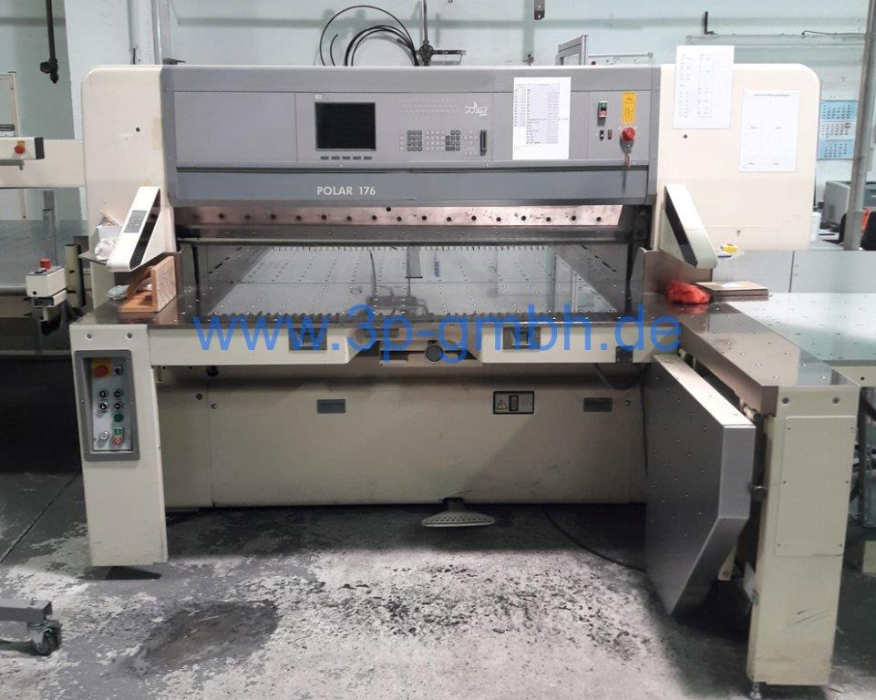POLAR large format high-speed cutter 176 ED with loading transomat Polar TR 185-BL-7 - آلة قطع الورق: صور 1 POLAR large format high-speed cutter 176 ED with loading transomat Polar TR 185-BL-7 - آلة قطع الورق: صور 1