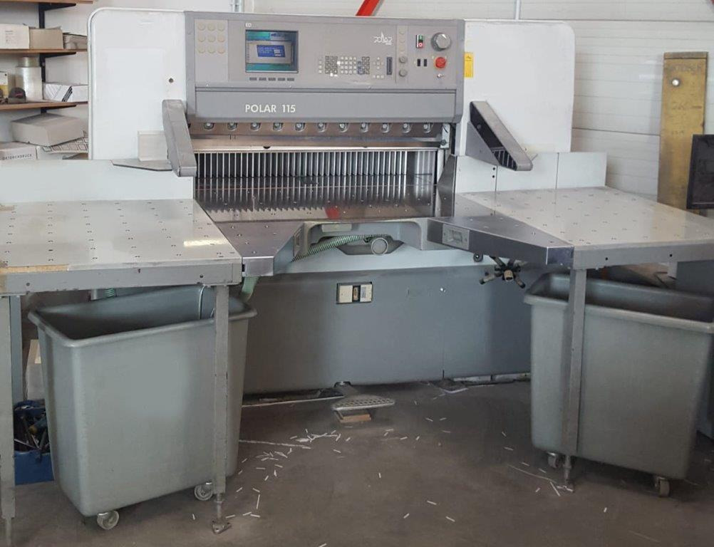 Polar Mohr High Speed Cutter Polar 115 ED - آلة قطع الورق: صور 1 Polar Mohr High Speed Cutter Polar 115 ED - آلة قطع الورق: صور 1