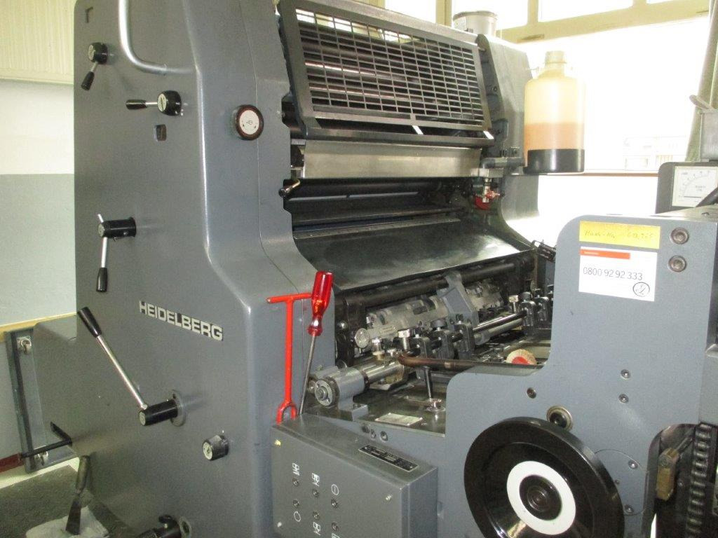 Single Color Heidelberg MO-S - ماكينة طباعة أوفست: صور 2 Single Color Heidelberg MO-S - ماكينة طباعة أوفست: صور 2
