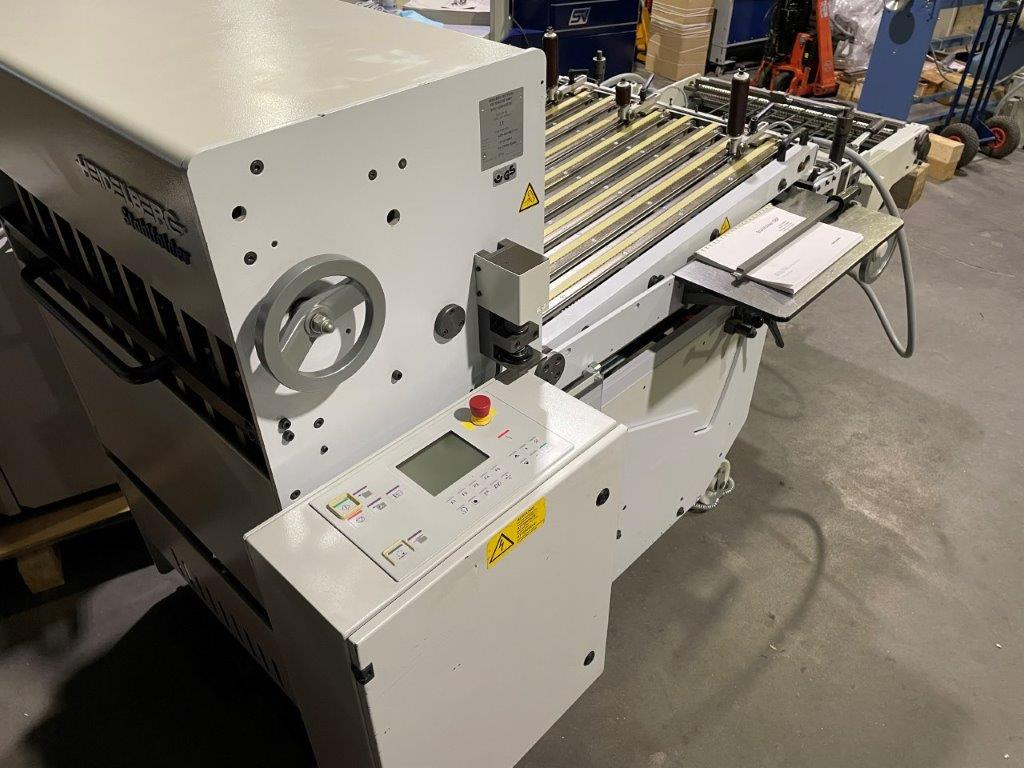 Vertical sheet delivery Heidelberg Stahlfolder SBP 66 H + MKE + VE - آلة الطي: صور 1 Vertical sheet delivery Heidelberg Stahlfolder SBP 66 H + MKE + VE - آلة الطي: صور 1