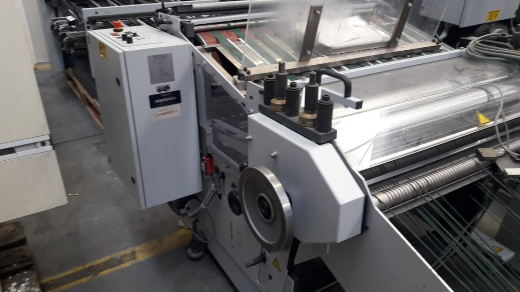 Vertical stack delivery with compression station Heidelberg Stahlfolder VSA 86 H - آلة الطي: صور 1 Vertical stack delivery with compression station Heidelberg Stahlfolder VSA 86 H - آلة الطي: صور 1