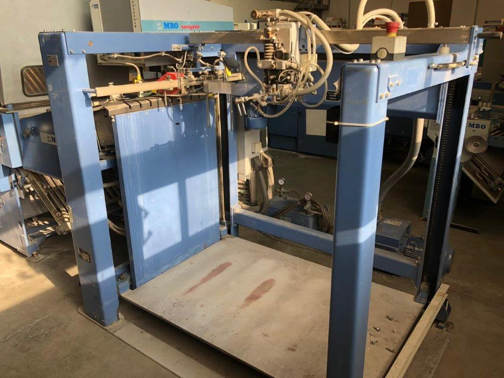 Semi-automatic adjustable combination folding machine MBO K 800.1-SKTL-4-FP from Bj. 2003 - آلة الطي: صور 3 Semi-automatic adjustable combination folding machine MBO K 800.1-SKTL-4-FP from Bj. 2003 - آلة الطي: صور 3