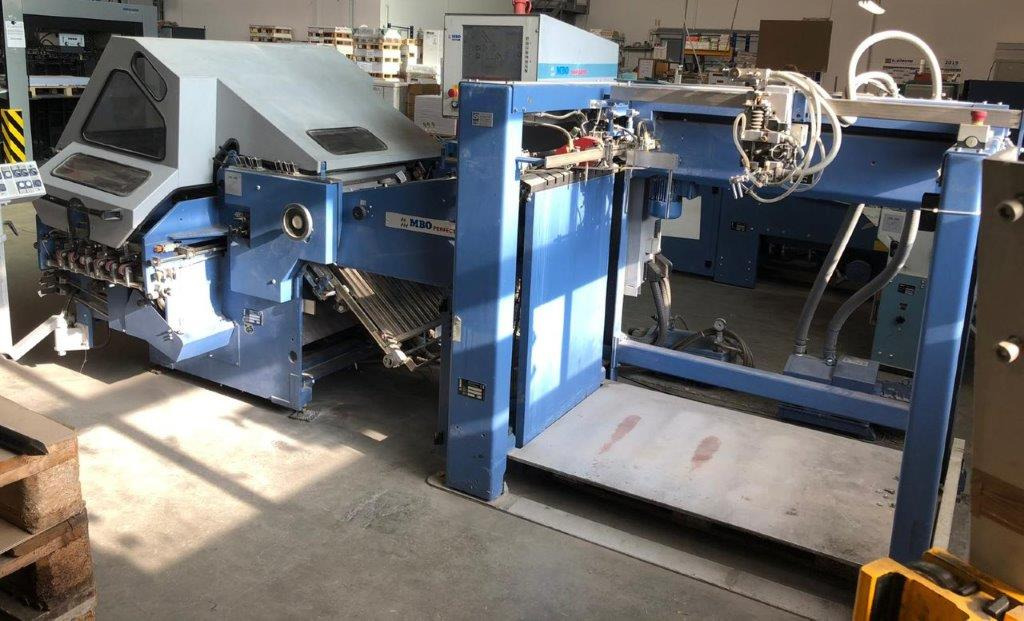 Semi-automatic adjustable combination folding machine MBO K 800.1-SKTL-4-FP from Bj. 2003 - آلة الطي: صور 4 Semi-automatic adjustable combination folding machine MBO K 800.1-SKTL-4-FP from Bj. 2003 - آلة الطي: صور 4