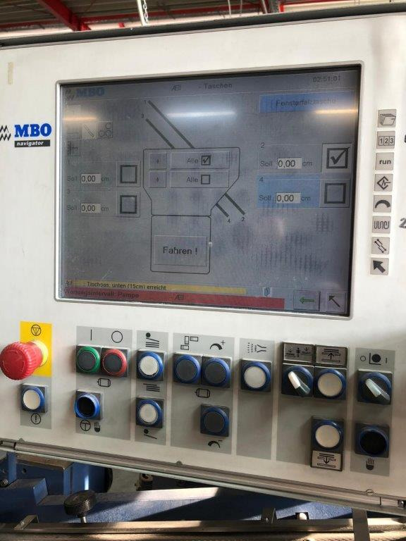 Semi-automatic adjustable combination folding machine MBO K 800.1-SKTL-4-FP from Bj. 2003 - آلة الطي: صور 5 Semi-automatic adjustable combination folding machine MBO K 800.1-SKTL-4-FP from Bj. 2003 - آلة الطي: صور 5